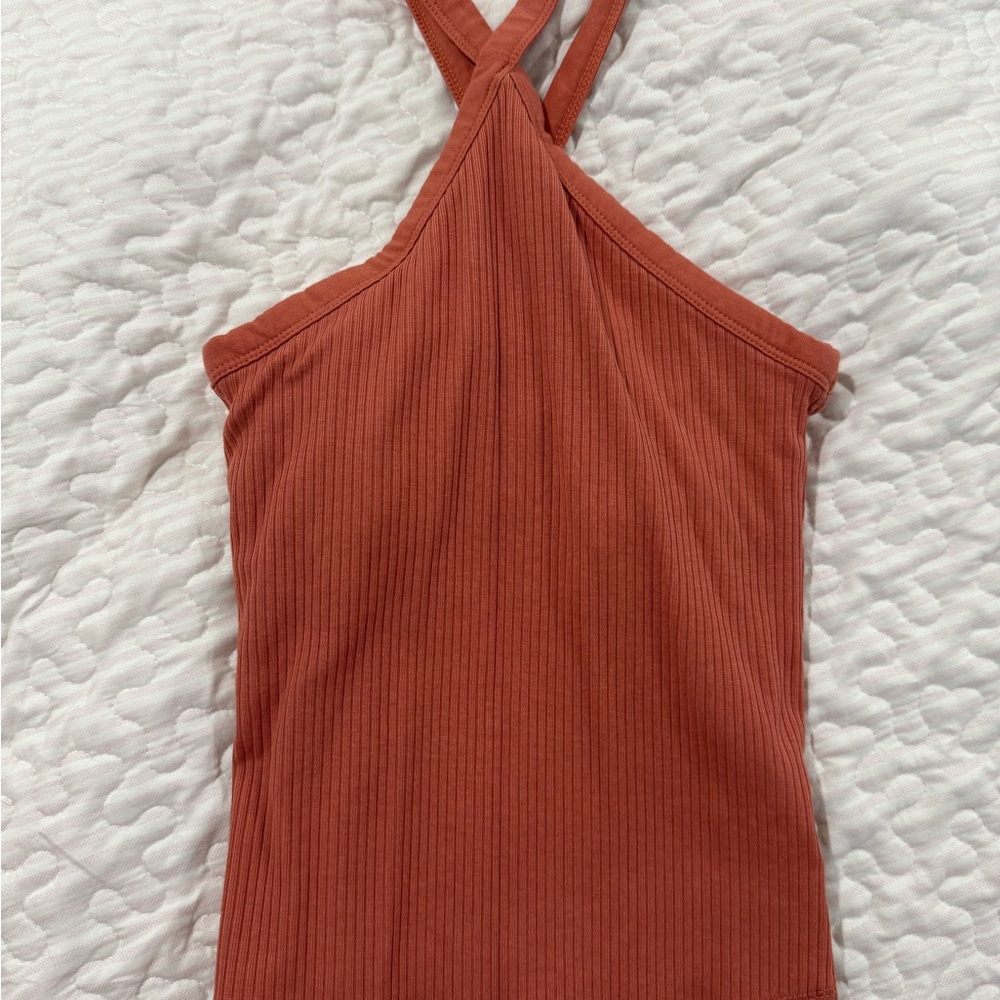 Old Navy Women's Terracotta Halter Tank Top